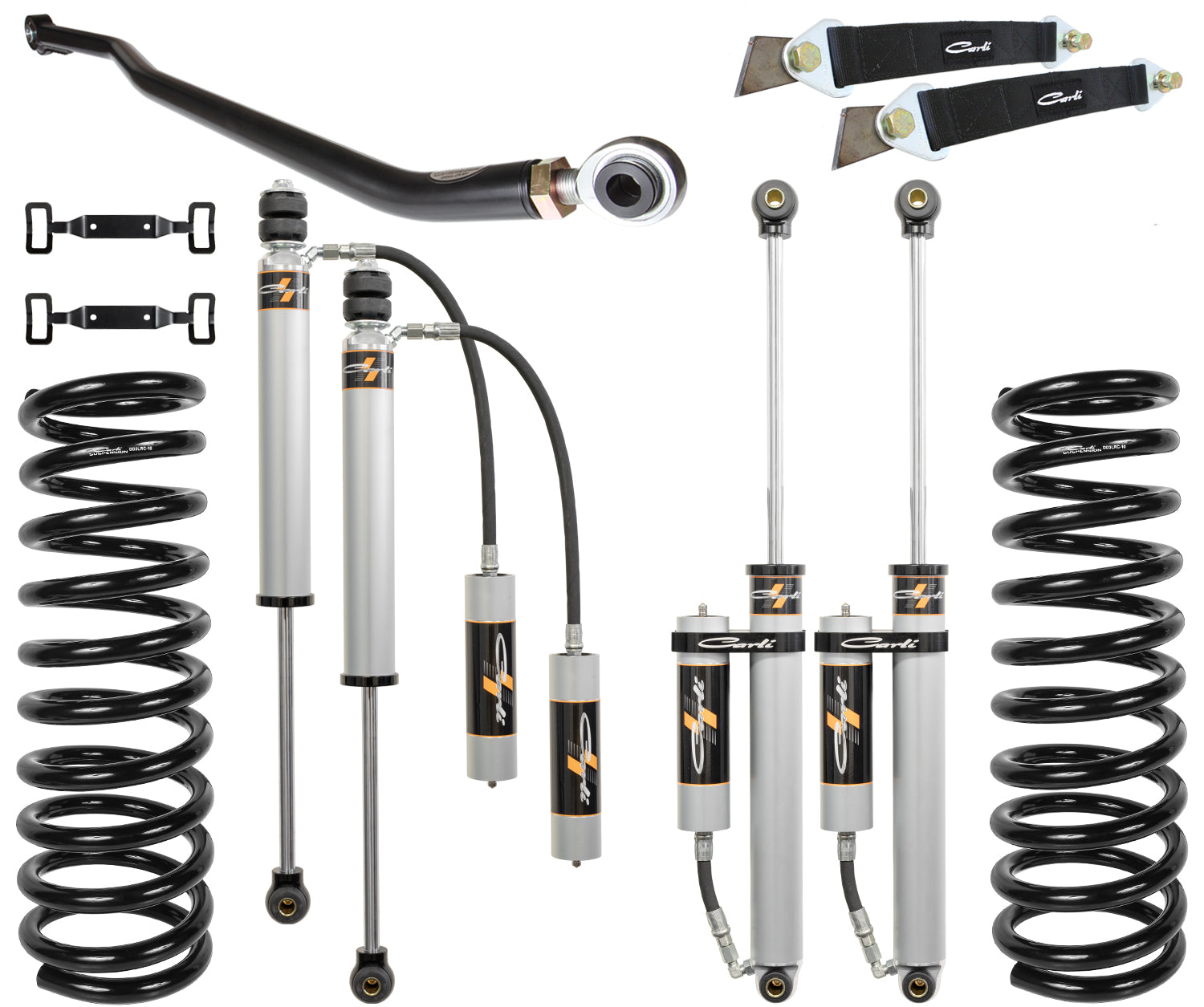 Backcountry 2.0 Leveling System Base 3 Lift 2003-09 RAM 2500/3500 Diesel Carli Suspension