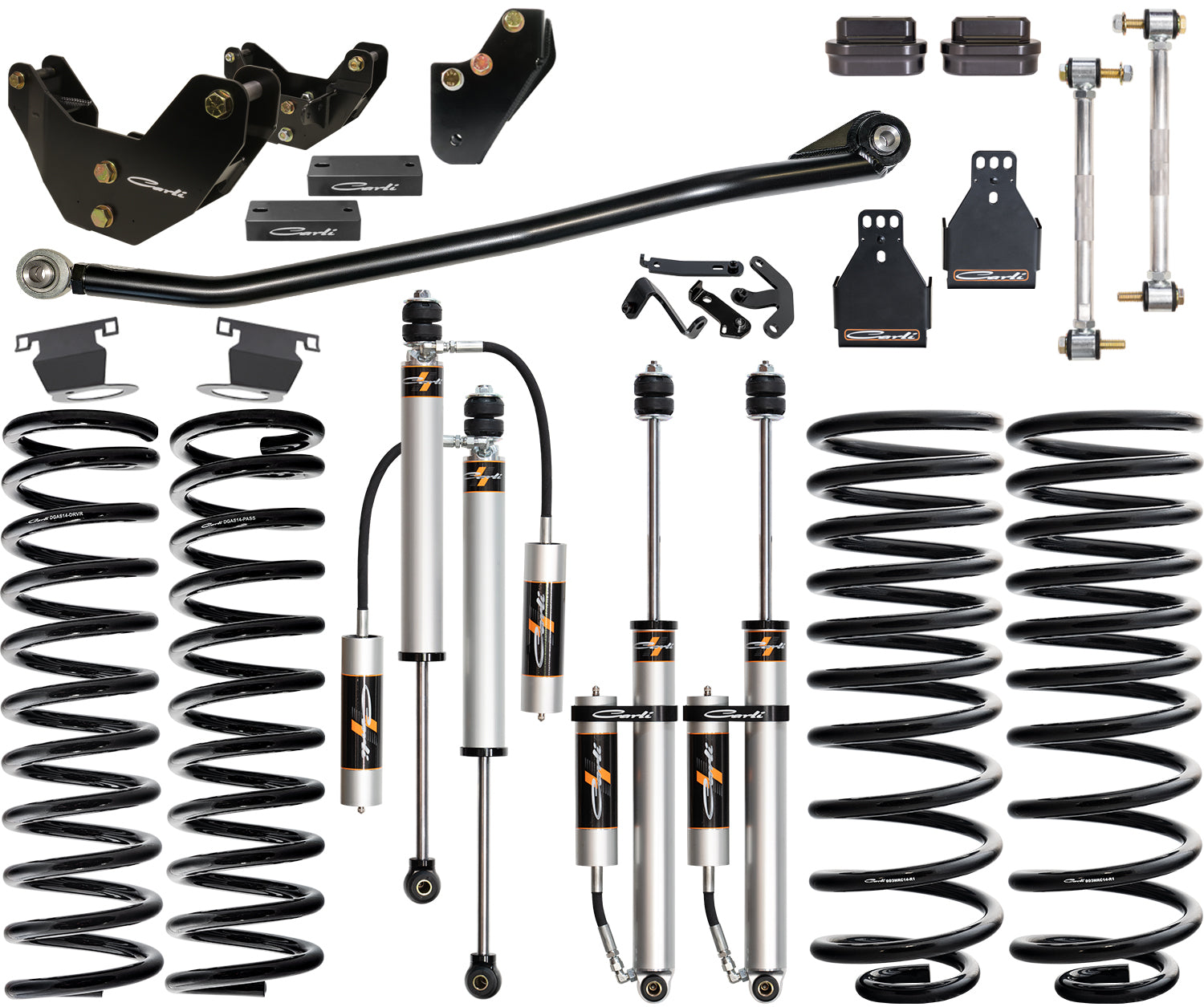 14-18 RAM 2500 4x4 Power Wagon 2 inch Lift Backcountry System R2 Coils Carli Suspension