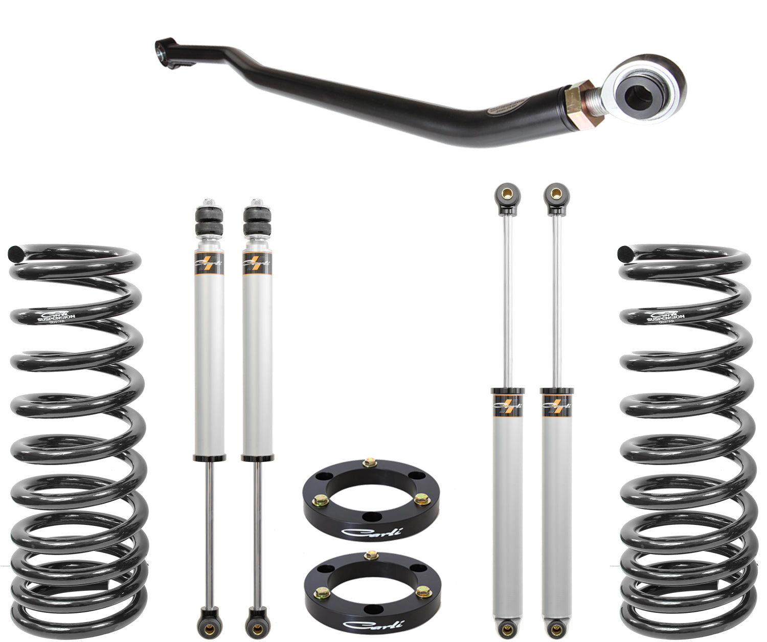 Commuter 2.0 Leveling System Base 3 Lift 2003-09 RAM 2500/3500 Diesel Carli Suspension