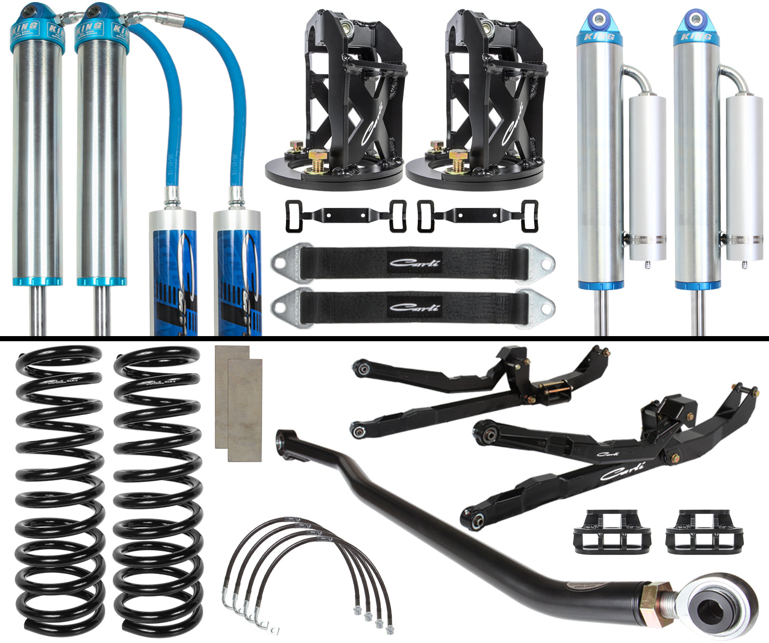 Dominator Leveling Base 3 Lift 12-13 RAM 2500/3500 Diesel Long Arm Carli Suspension
