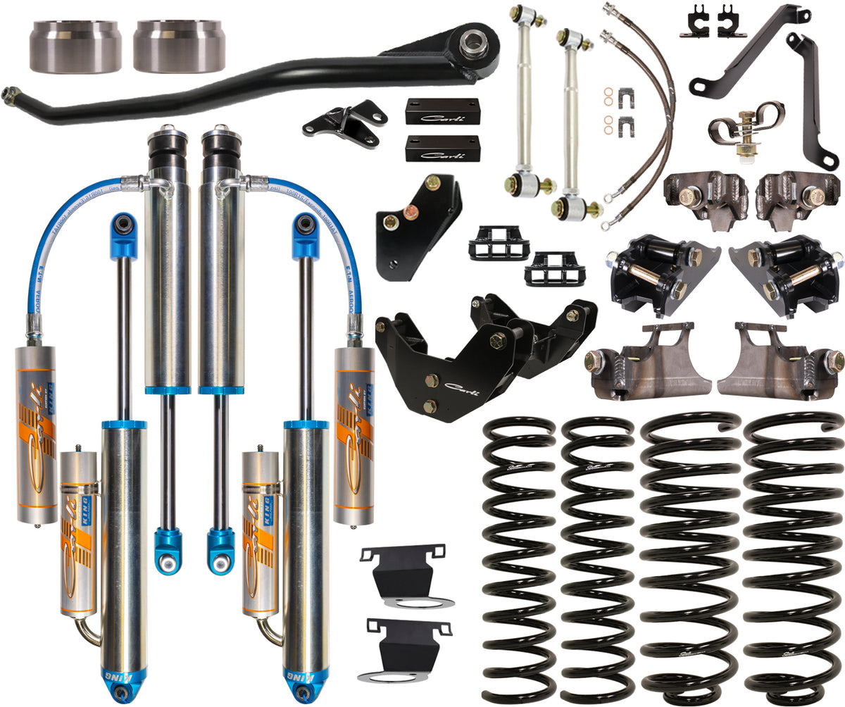 Dominator 3.0 Leveling Base 2 Lift 14-18 RAM PowerWagon Gas R2 Coils Carli Suspension
