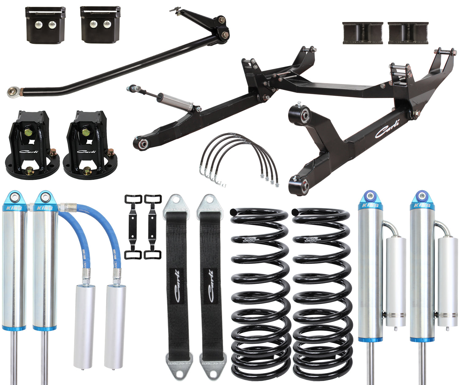 Dominator 3.0 System Base 6 Lift 2003-09 RAM 2500/3500 Diesel Carli Suspension
