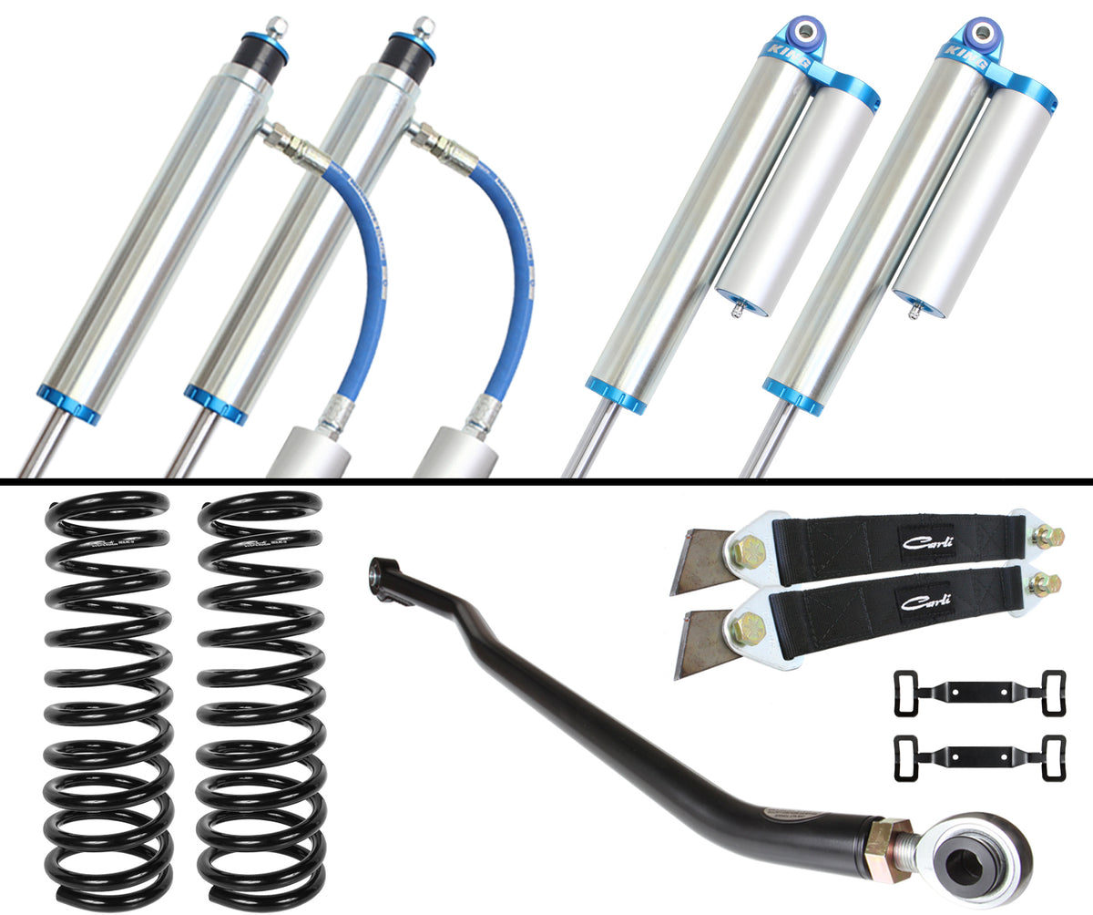 Pintop 2.5 Leveling System Base 3 Lift 2010-13 RAM 2500/3500 Diesel Carli Suspension