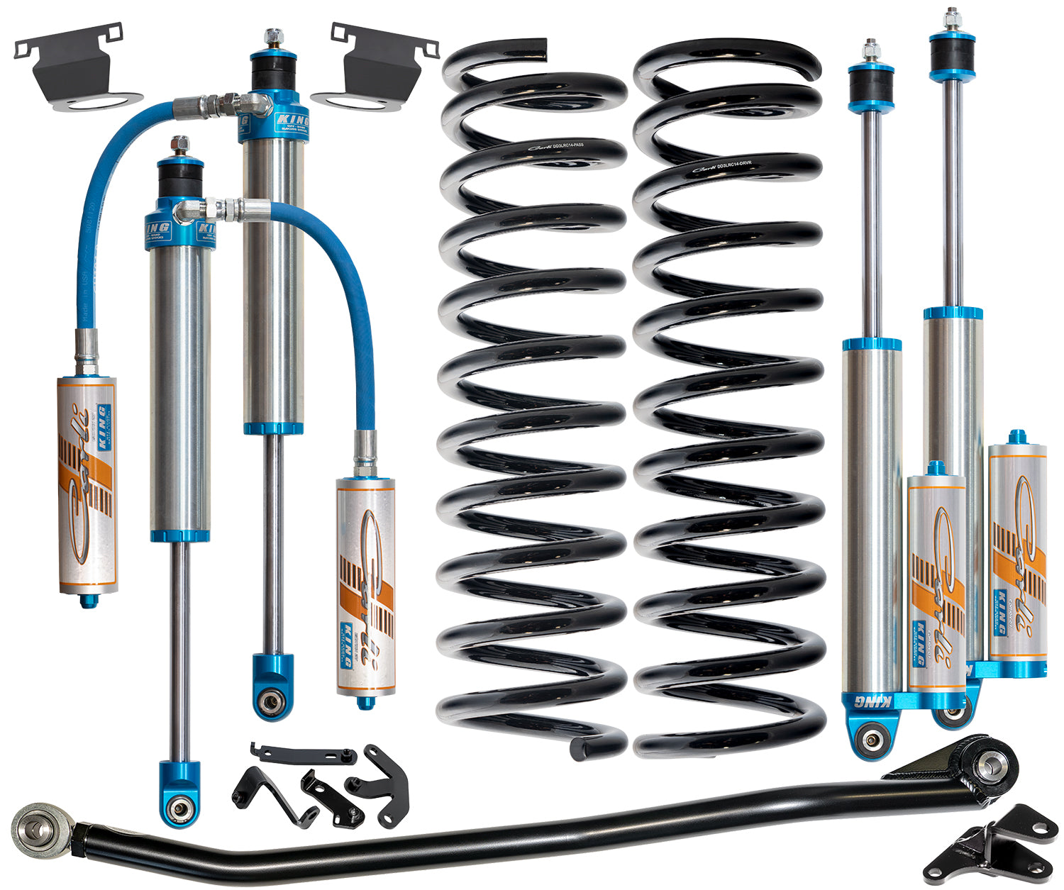 Pintop 2.5 Leveling System Base 2.5 Lift 2014-26 RAM 2500 Coil Rear Carli Suspension