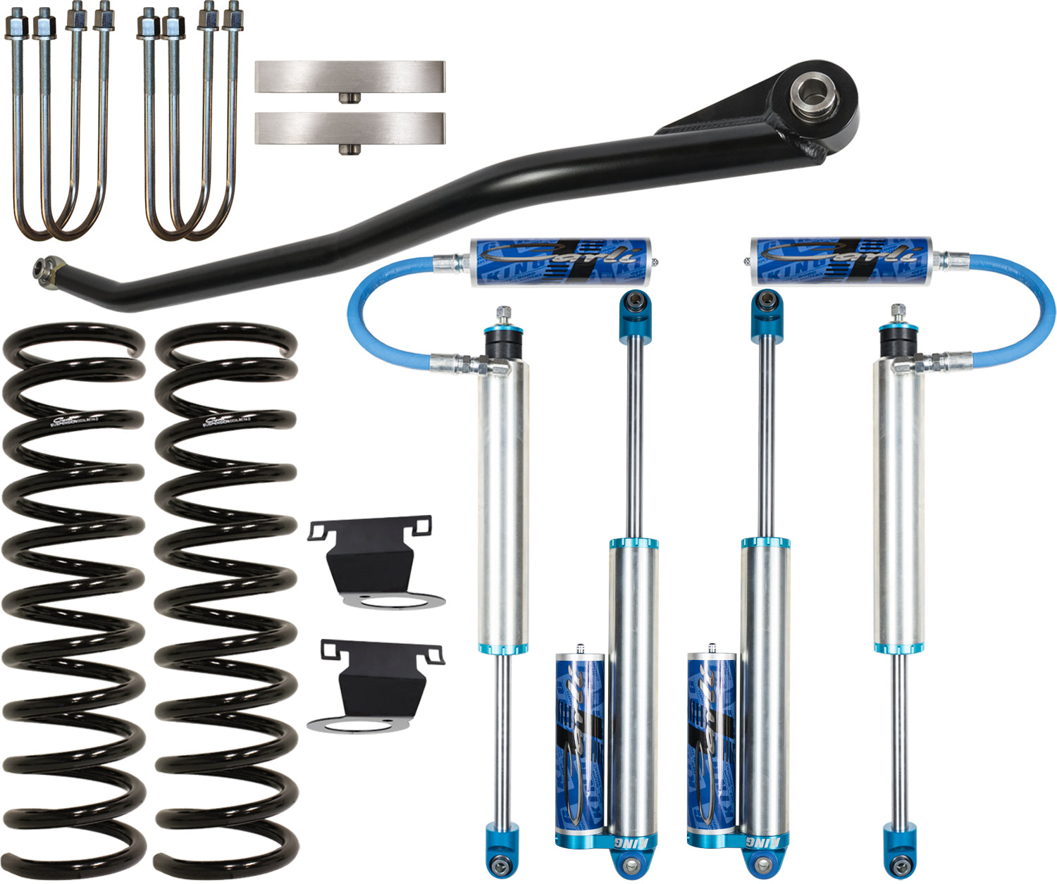 Pintop 2.5 Leveling System Base 2.5 inch Lift 2019+ RAM 3500 Diesel 4x4 Carli Suspension