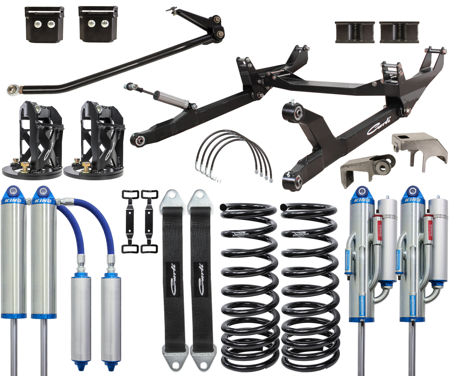 Unchained 3.5 System Base 6 Lift 2003-09 RAM 2500/3500 Diesel Carli Suspension