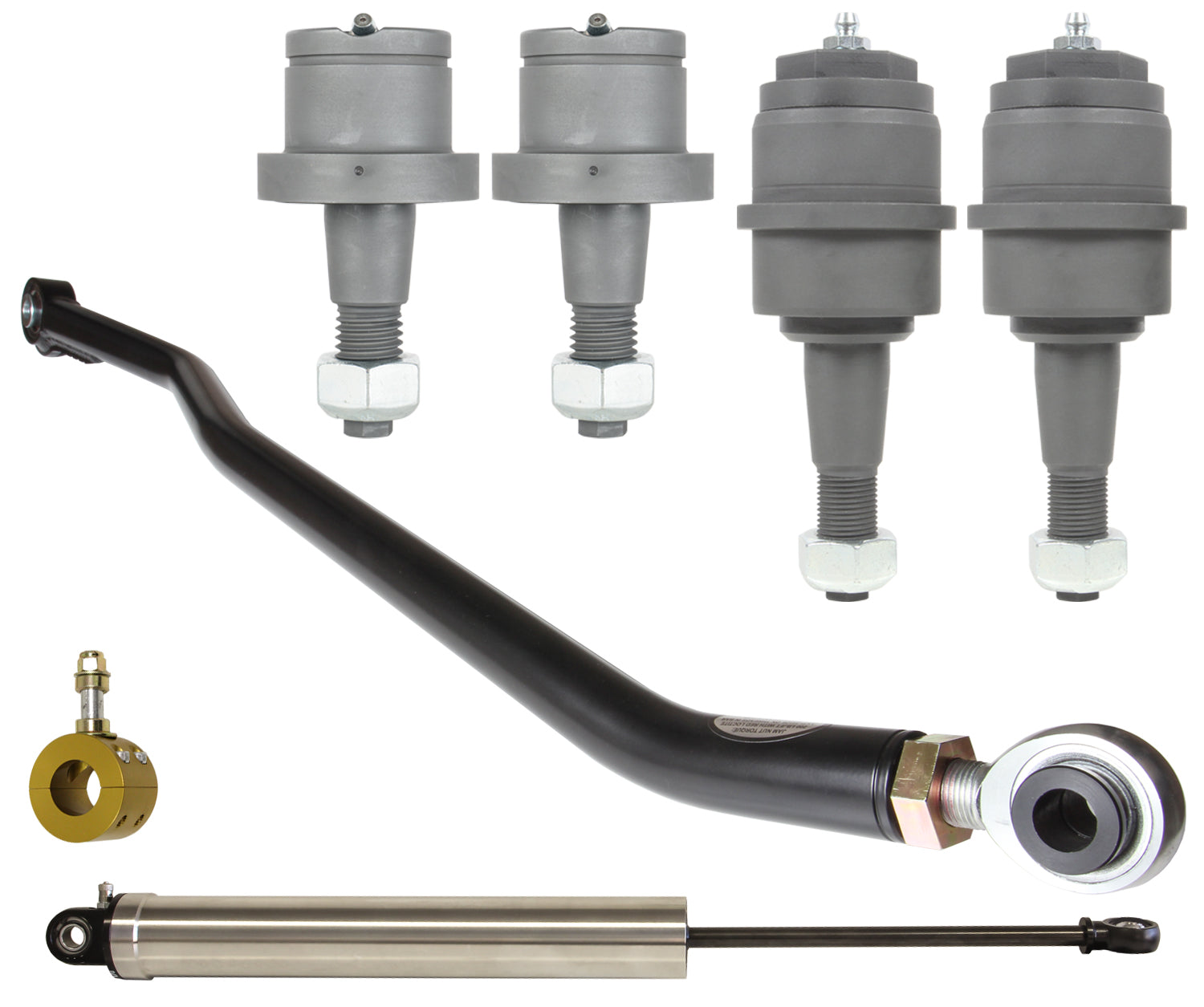 Front End Upgrade Kit 2003-08 RAM 2500/3500 4x4 Y-Style Steering Carli Suspension