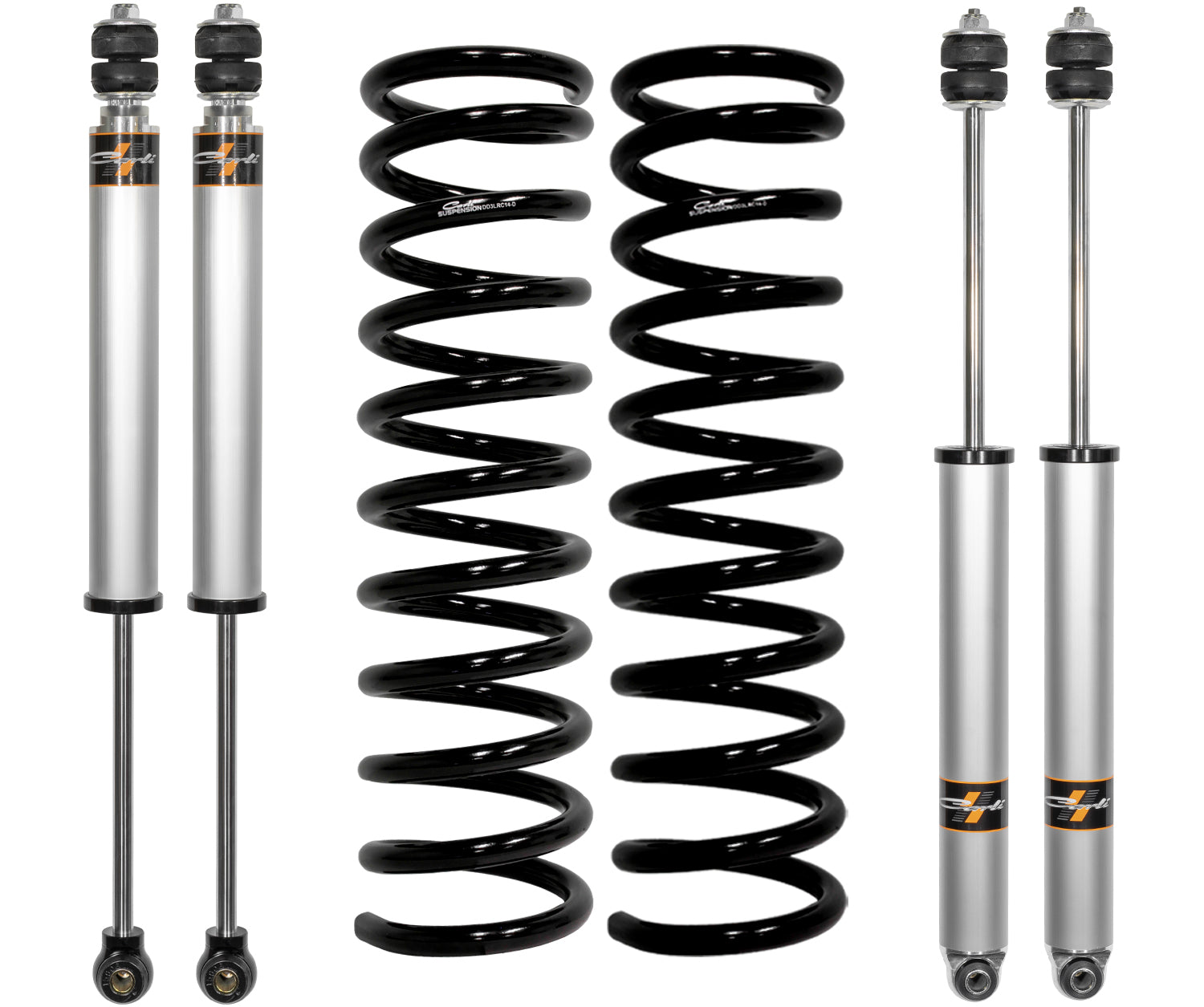 Leveling System Base 2.5 Lift 2014-26 RAM 2500 Hemi Coil Rear Carli Suspension