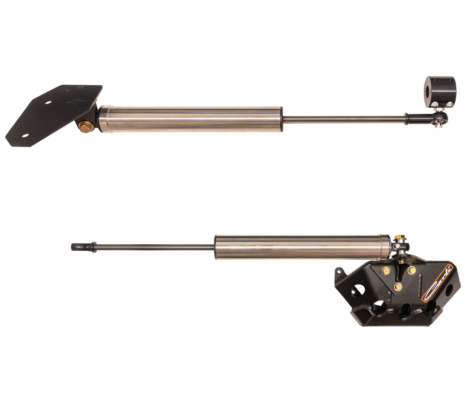 Opposing SS Steering Stabilizer T-Style 3-6 Lift 03-13 RAM 2500/3500 Carli Suspension