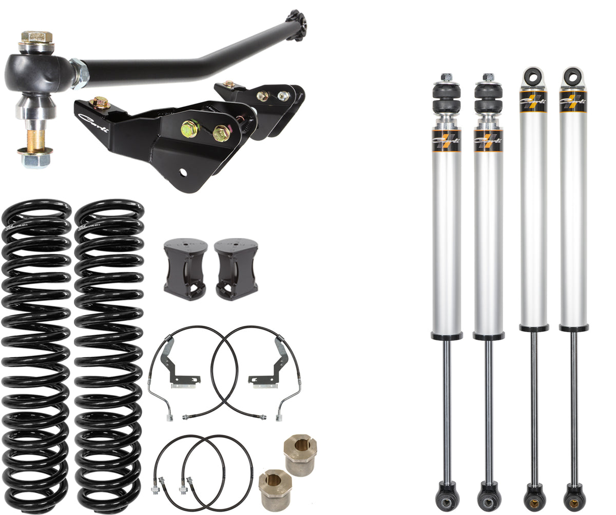 Commuter 2.0 System Base 4.5/5.5 inch Lift 2017-22 Ford F250/F350 Diesel Carli Suspension