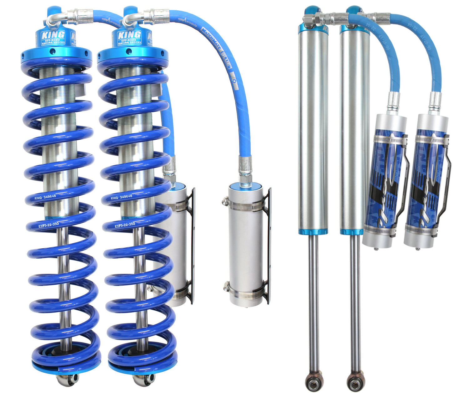 2.5 Coilover Package 05-16 Ford F250/F350 w/4.5 Inch Lift Carli Suspension