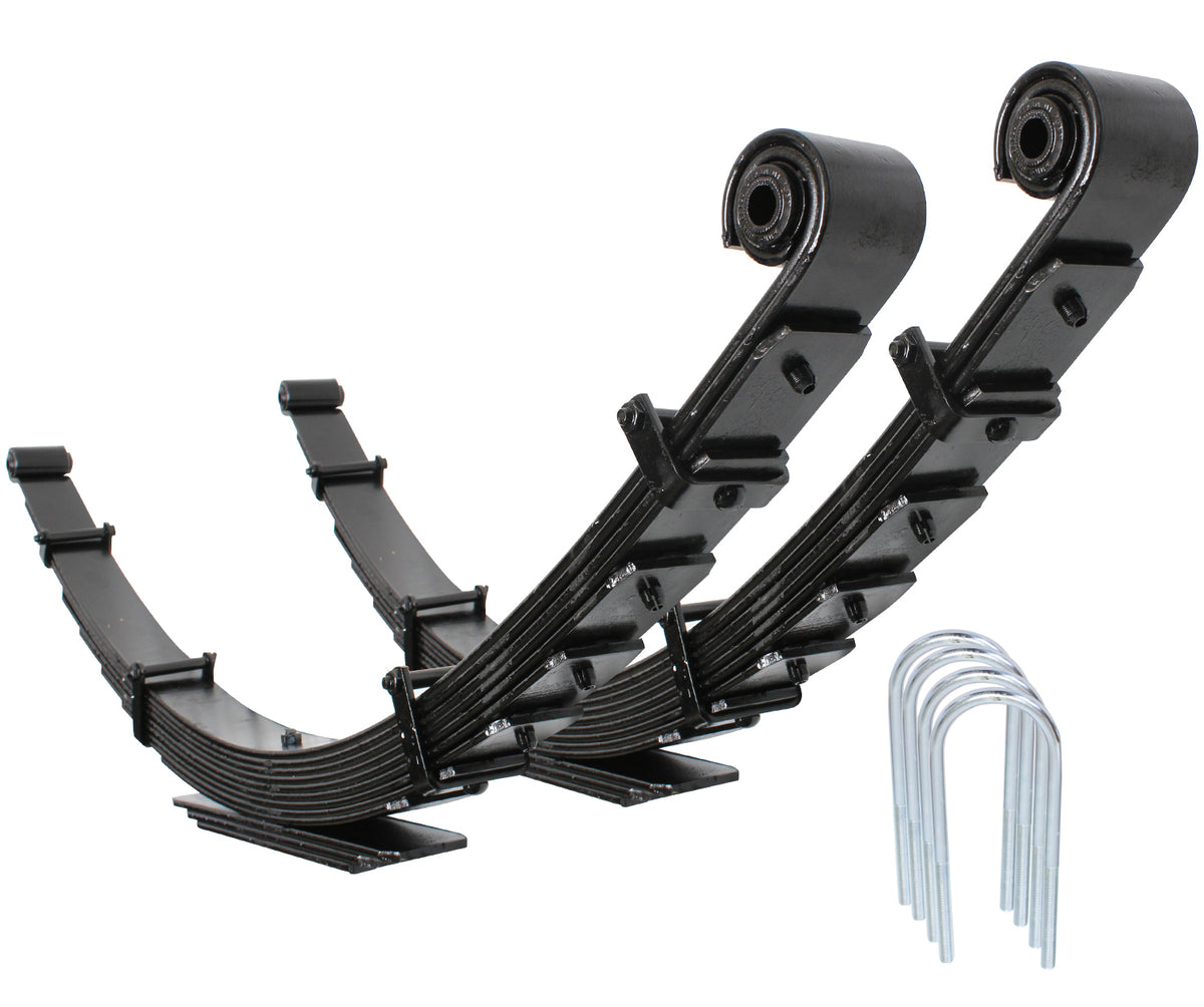 Front Leaf Spring Kit 2017-23 Ford F250/F350 44 3 Lift w/4.5 System Carli Suspension