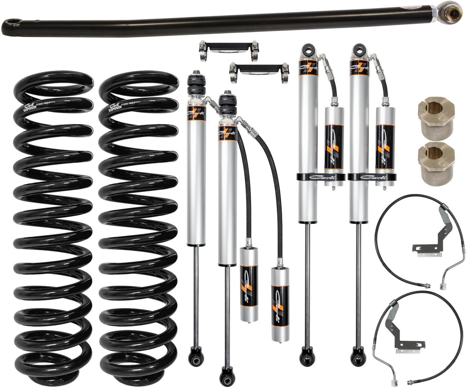 Backcountry Leveling Suspension 2.5/3.5 inch Lift 2011-16 Ford F250/F350 Carli Suspension