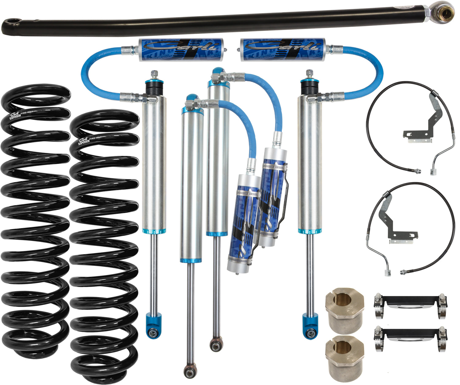 Pintop 2.5 Leveling System Base 2.5/3.5 Lift 11-16 Ford F250/350 Gas Carli Suspension