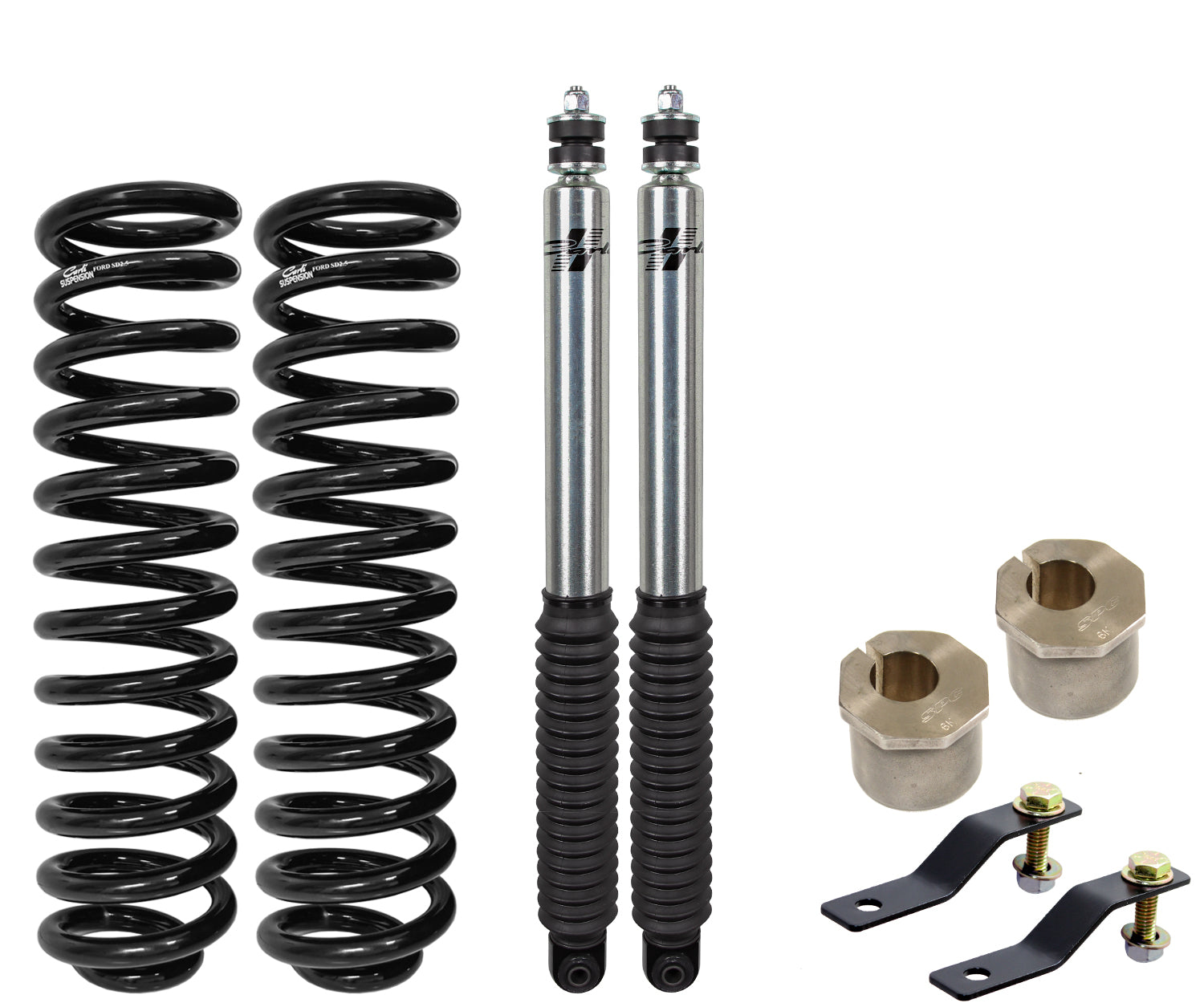 Signature Leveling System Base 2.5 Lift 2011-16 Ford F250/F350 Gas Carli Suspension