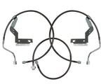Hardware Braided Brake Lines 4.5 Inch System 2008-2011 Ford F250/F350 Carli Suspension