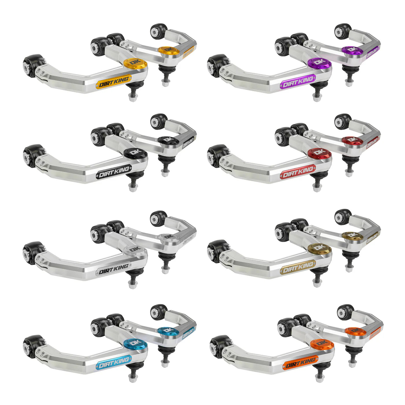 Dirt King Billet Upper Control Arms 2019-2025 Chevy/GMC 1500