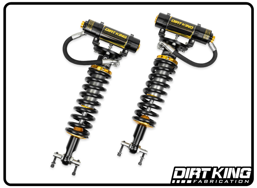 2.5 Coilovers | DCA Remote Reservoir - Crew Cab 2007-2018 Chevy/GMC 1500 ALL-LTW Motorsports