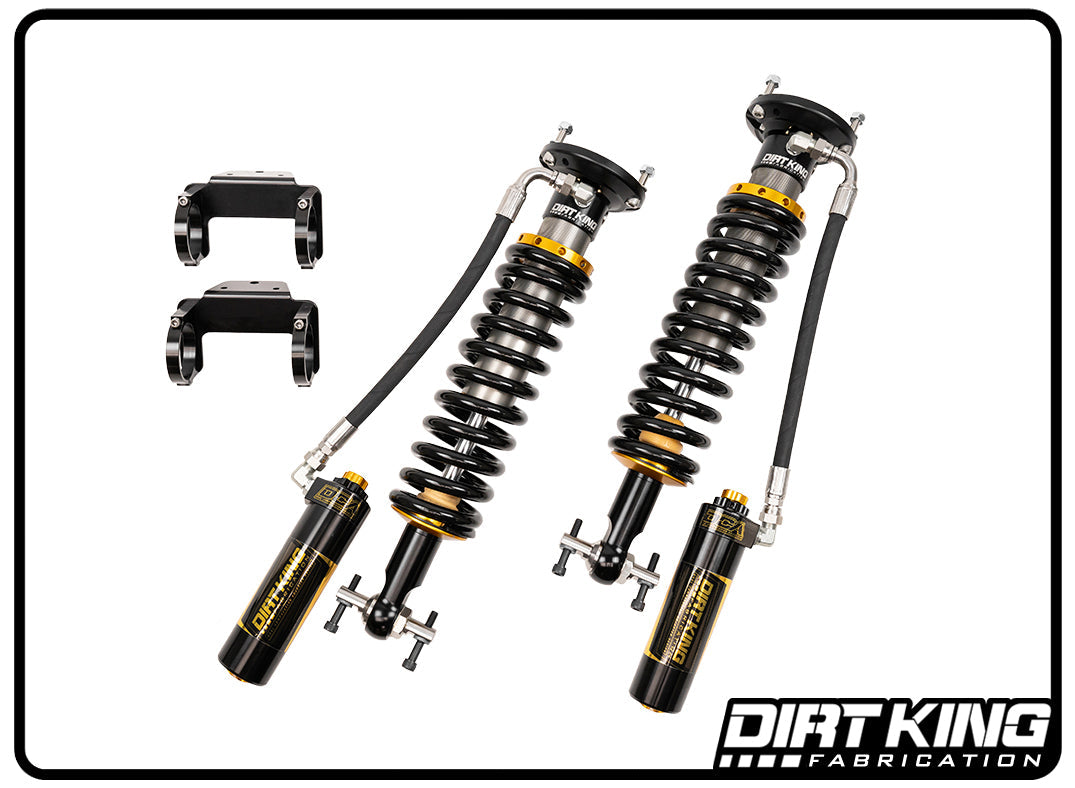 2.5 Coilovers | DCA Remote Reservoir - Single Cab 2WD ZR2 / AT4X 2019-2025 Chevy/GMC 1500 2WD-LTW Motorsports