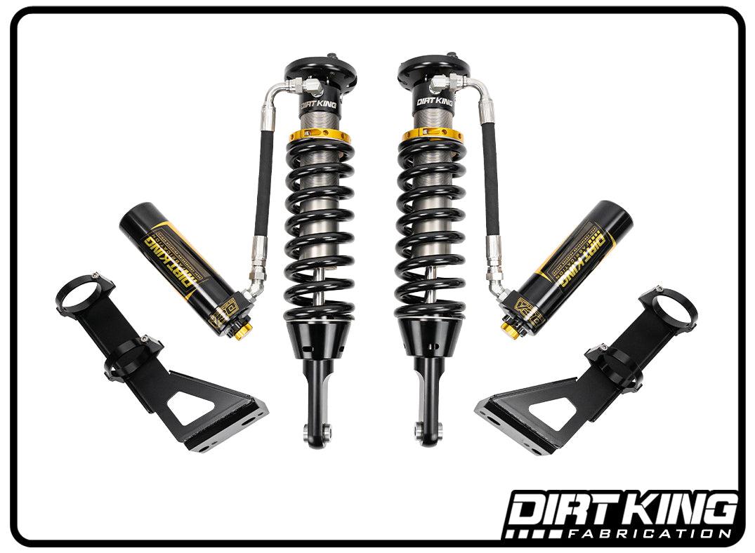 2.5 Coilovers | DCA Remote Reservoir - Crew Cab 4WD 2005-2023 Toyota Tacoma 4WD-LTW Motorsports