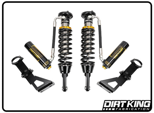 2.5 Coilovers | DCA Remote Reservoir - Single Cab 4WD 2005-2023 Toyota Tacoma 4WD-LTW Motorsports