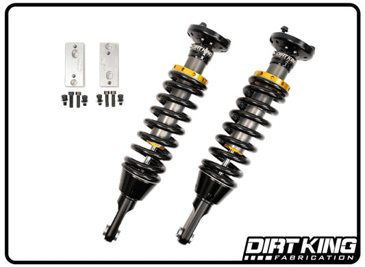 2.5 Coilovers | DCA Remote Reservoir 2007-2014 Toyota FJ Cruiser ALL-LTW Motorsports
