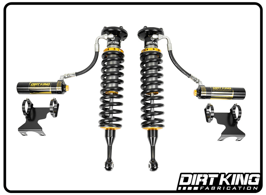 2.5 Coilovers | DCA Remote Reservoir - Crew Cab 2WD 2007-2021 Toyota Tundra 2WD-LTW Motorsports