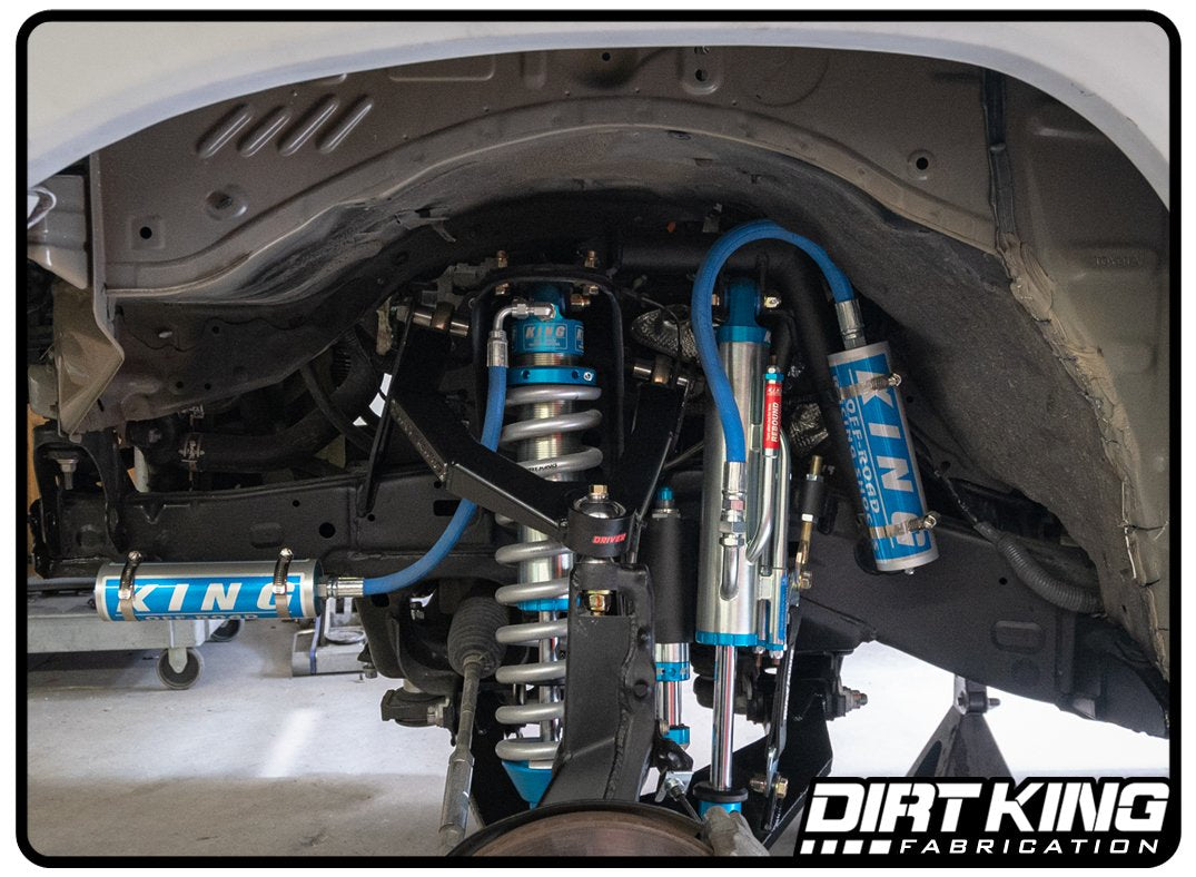 07-14 Toyota FJ Cruiser  Bolt on front shock Reservoir Mounts-LTW Motorsports