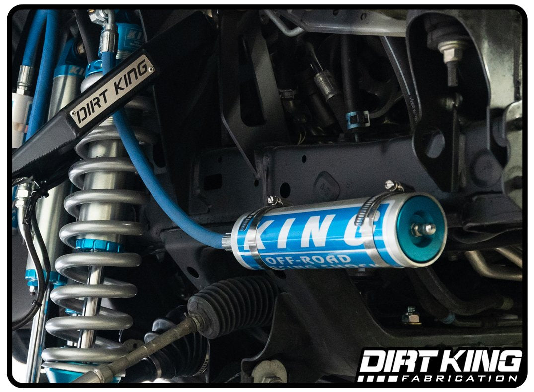 07-14 Toyota FJ Cruiser  Bolt on front shock Reservoir Mounts-LTW Motorsports