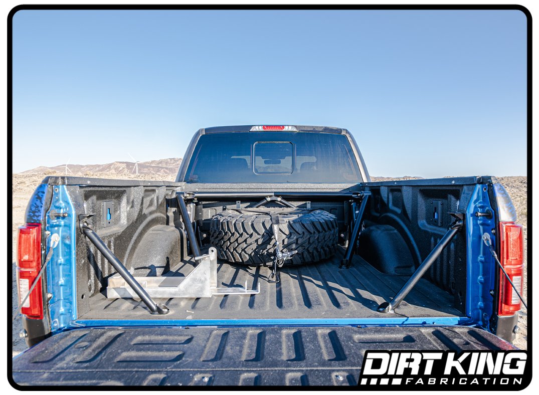 15-20 Ford F-150 Bed Support with Whip Mounts-LTW Motorsports