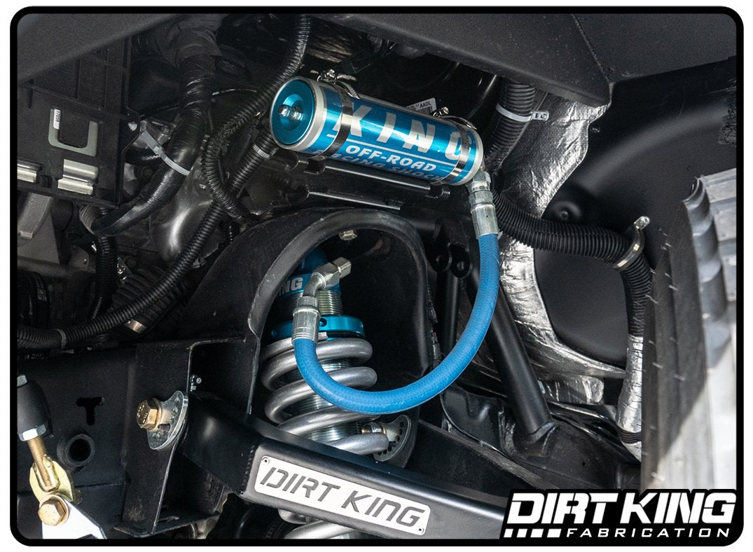 07-18 GM 1500 Bolt on front shock Reservoir Mounts-LTW Motorsports