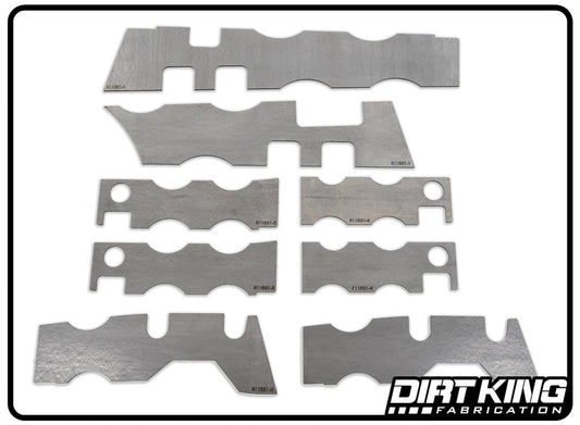 05-23 Toyota Tacoma Rear Frame Plate Kit-LTW Motorsports