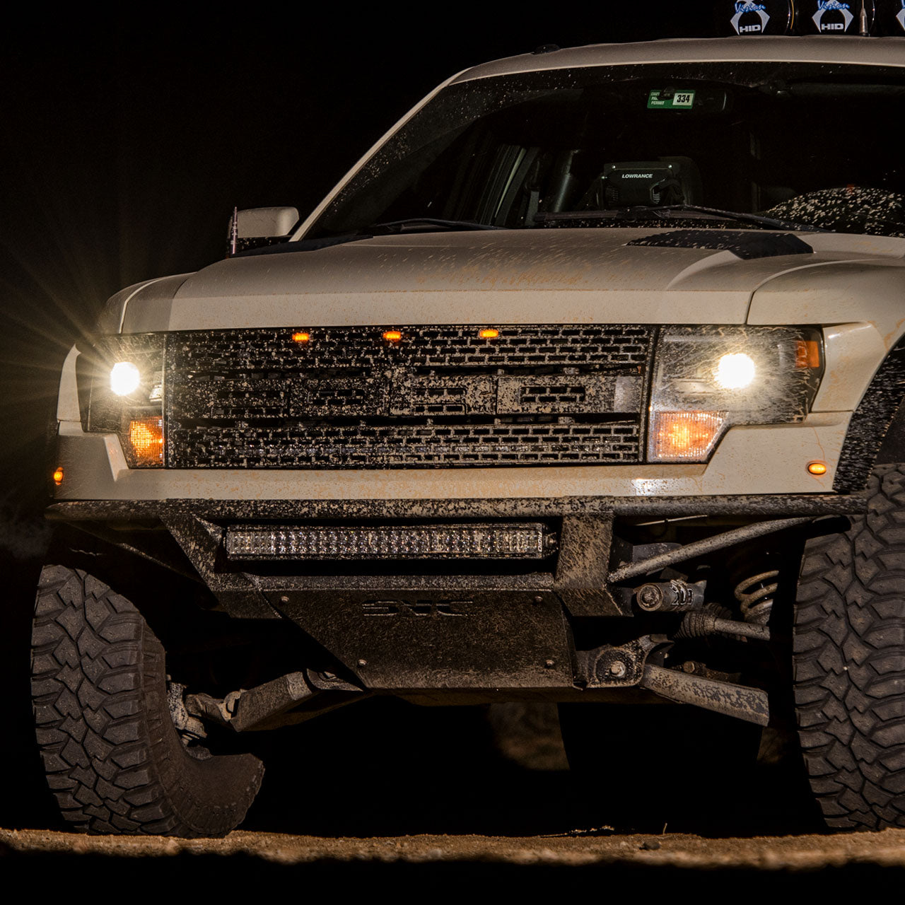 SVC Offroad Baja Front Bumper - Gen 1 Ford Raptor - SVC Offroad