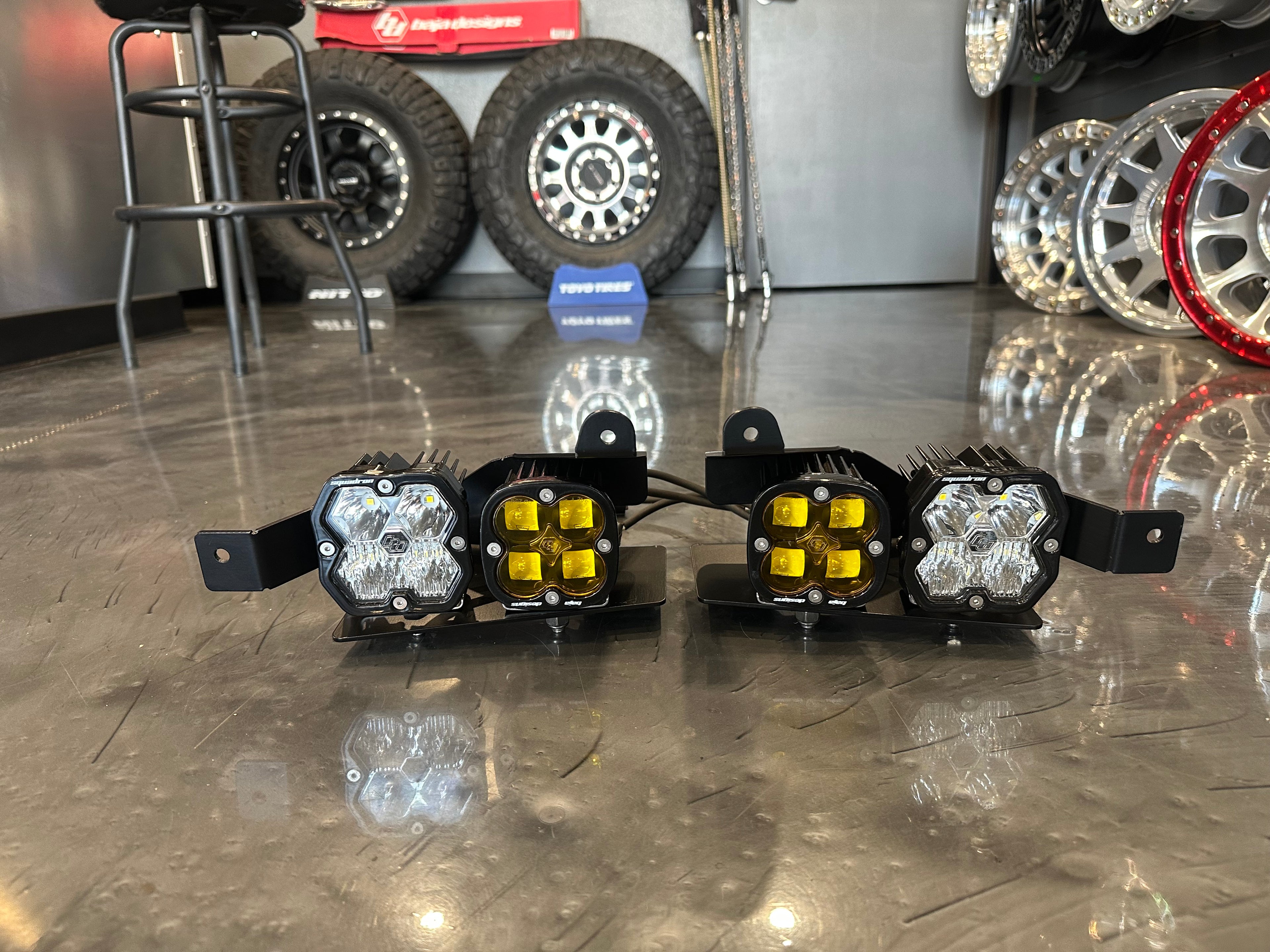 22-26 Chevy Silverado 1500 Fog Light Upgrade Kit for Baja Designs Pods