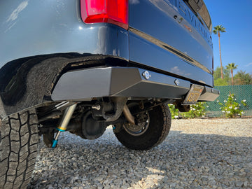 2019+ GM 1500 REAR PLATE BUMPER W/RECEIVER-LTW Motorsports
