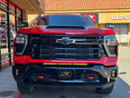 24-26 Chevy Silverado 2500/3500 Behind the Grille Light Bar Mount Kit for Baja Designs 30 inch Light Bar