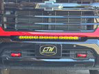 24-26 Chevy Silverado 2500/3500 Behind the Grille Light Bar Mount Kit for Baja Designs 30 inch Light Bar