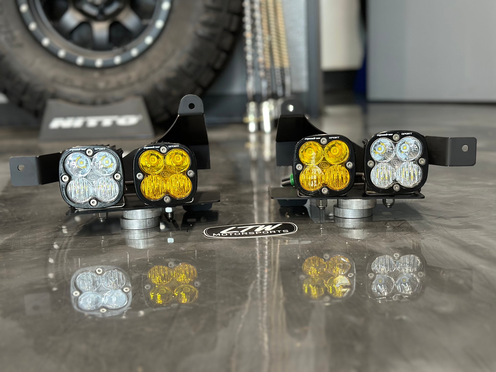 22-26 Chevy Silverado 1500 Fog Light Upgrade Kit for Baja Designs Pods - Mounting Brackets Only / None / Yes 22-26 Chevy Silverado 1500 Fog Light Upgrade Kit for Baja Designs Pods - Mounting Brackets Only / None / Yes
