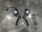 19-25 Chevy Silverado 1500 A Pillar Light Bracket Kit for Baja Designs Pods-LTW Motorsports