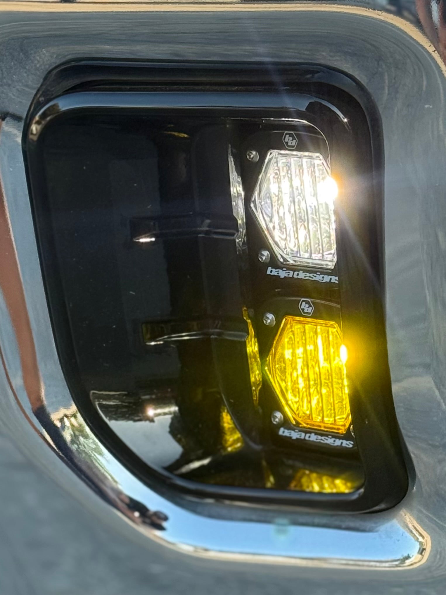 2024+ Chevy Silverado 2500/3500 Fog Light Upgrade Kit with Baja Designs S1