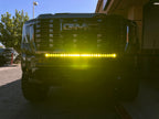 24-26 GMC Sierra 2500/3500 Behind the Grille Light Bar Mount Kit for Baja Designs 40 inch Light Bar