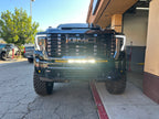 24-26 GMC Sierra 2500/3500 Behind the Grille Light Bar Mount Kit for Baja Designs 40 inch Light Bar