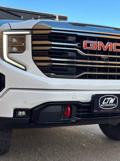2022+ GMC Sierra 1500 Fog Light Kit with Baja Designs S2 Lights-LTW Motorsports