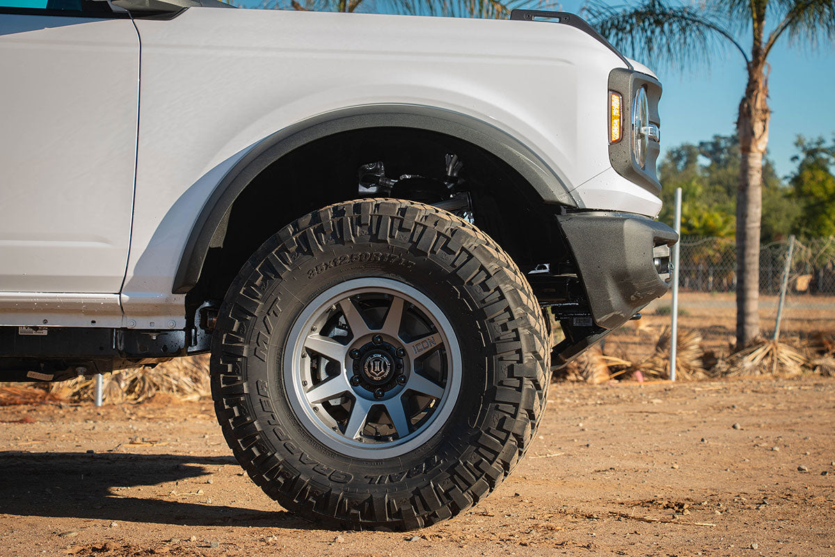 2021-2026 Ford Bronco 3 Inch Lift Coilover Spacer Kit, ICON Alloys