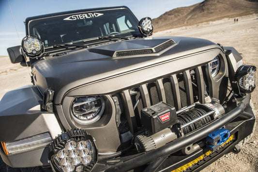 2018-2022 Jeep JL FiberwerX “Stealth” Grille-LTW Motorsports
