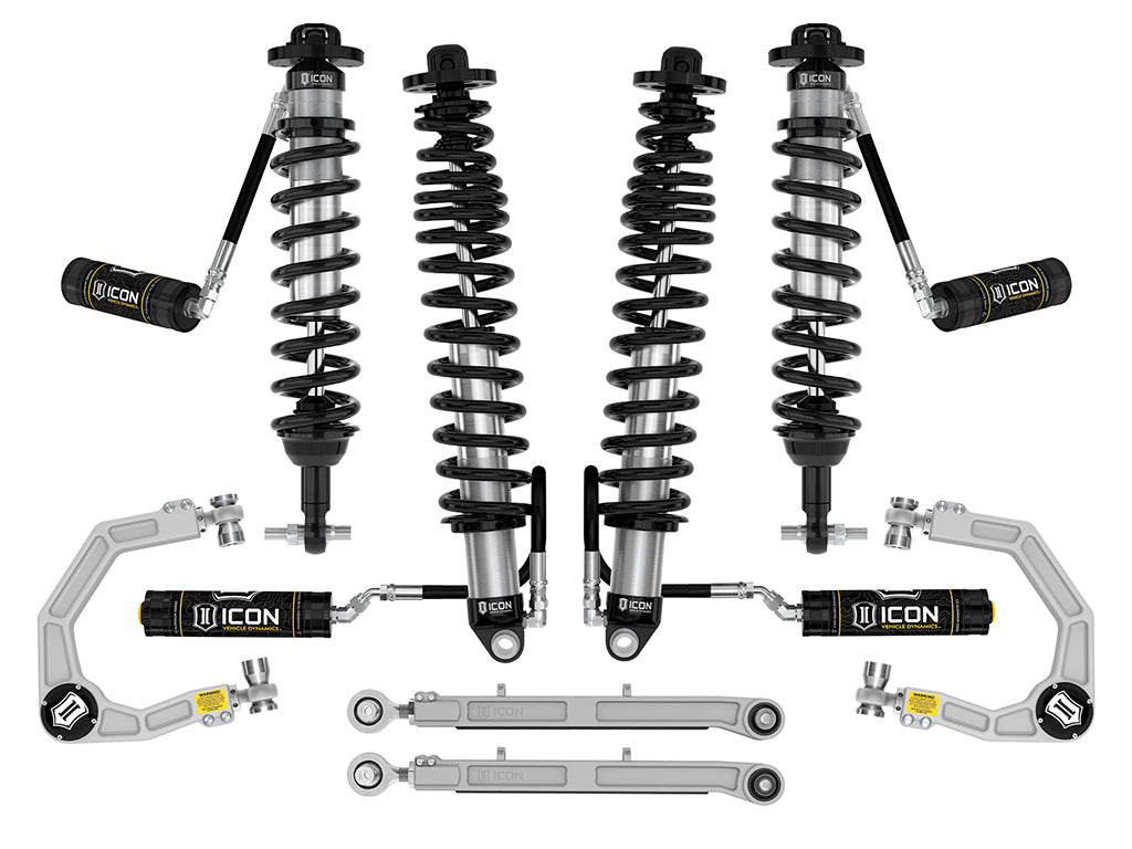 2021-2023 Ford Bronco Non-Sasquatch 3-4 Inch Lift Suspension System Tubular Icon Vehicle Dynamics