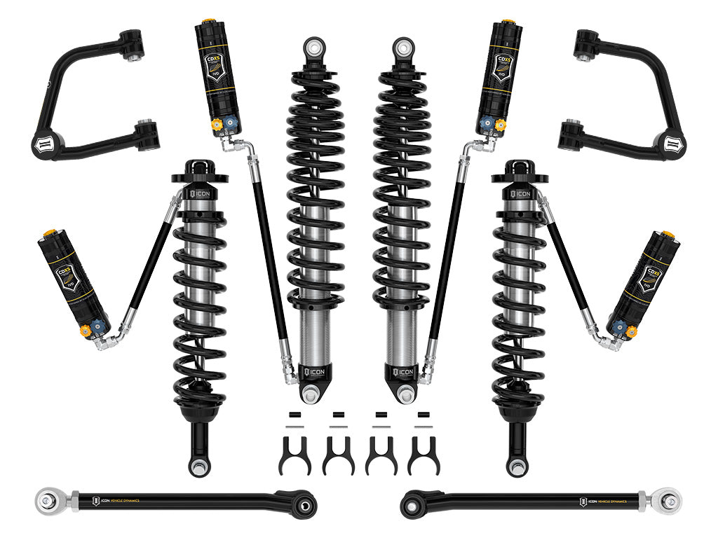 2021-2023 Ford Bronco Non-Sasquatch 3-4 Inch Lift Suspension System Tubular Icon Vehicle Dynamics