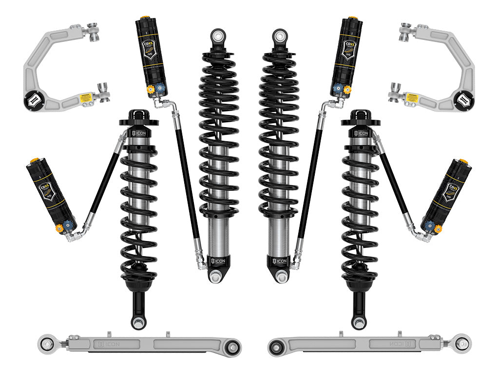 2021-2023 Ford Bronco Sasquatch 2-3 Inch Lift Stage 6 Suspension System CDXS Billet Icon Vehicle Dynamics