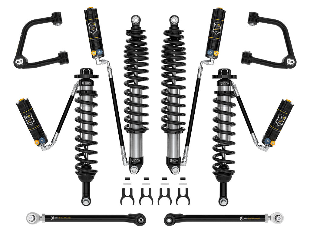 2021-2023 Ford Bronco Sasquatch 2-3 Inch Lift Suspension System Billet Heavy Rate Rear Spring Icon Vehicle Dynamics