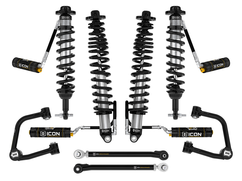 2021-2023 Bronco Sasquatch 2-3 Inch Lift Suspension System Tubular UCA Heavy Rate Rear Spring Icon Vehicle Dynamics